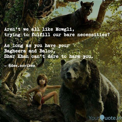 the jungle book the mowgli stories author quotes|30 Best The Jungle Books Quotes With Image .